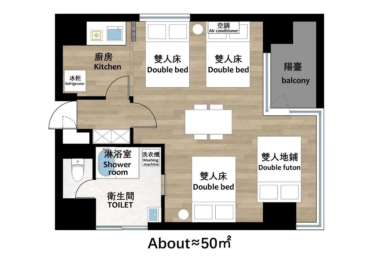 Hotel Apartment Ueno Inaricho Sta Tokyo